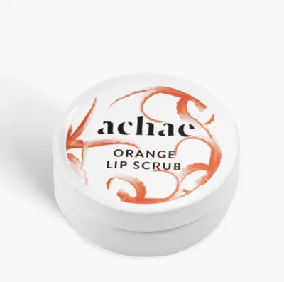 Achae Orange Lip Scrub (Pomarańczowy peeling do ust)