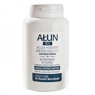 Beaute Marrakech Ałun Eco, Alum Powder Deodorant Antibacterial (Naturalny dezodorant do stóp, dłoni, pach)