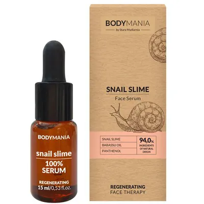 Stara Mydlarnia Body Mania, Snail Slime, Face Serum (Serum do twarzy `Śluz ślimaka`)