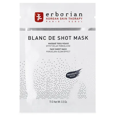 Erborian Blanc de Shot Mask (Maseczka rozświetlająca)