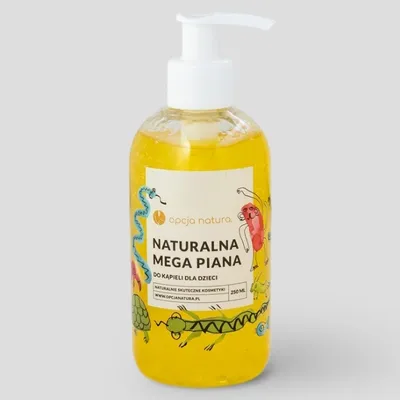 Opcja Natura Płyn do kąpieli dla dzieci  `Naturalna mega piana`