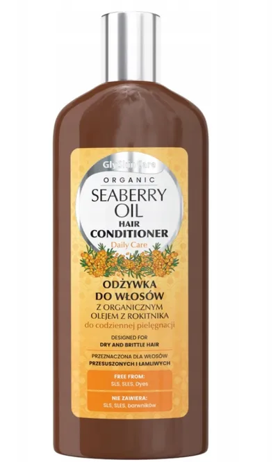 GlySkinCare Organic Seaberry Oil Hair Conditioner (Odżywka do włosów z olejem z rokitnika)