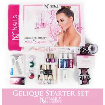 Nails Company Gelique Starter Set (Zestaw startowy hybrydowy)