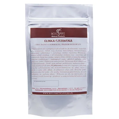 Biocosmetics Glinka czerwona