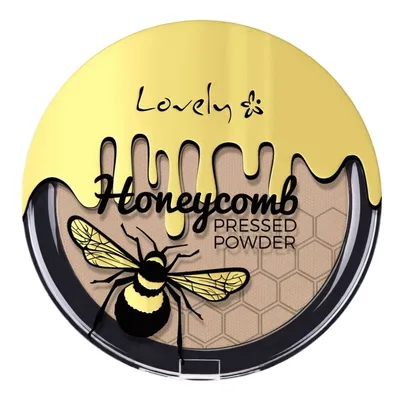 Lovely Honeycomb Pressed Powder (Puder do twarzy)