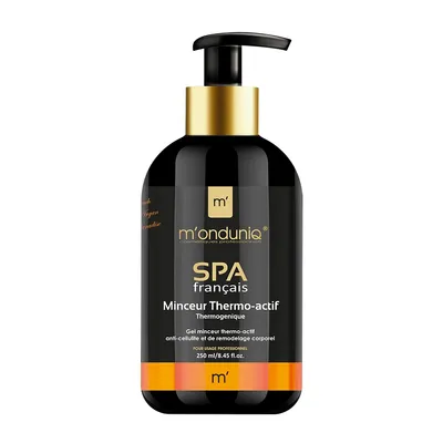 M'onduniq SPA Francais, Minceur Thermo-Actif Gel (Termoaktywny antycellulitowy żel wyszczuplający i modelujący sylwetkę)