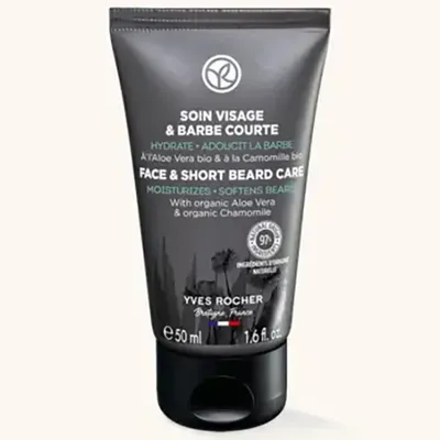 Yves Rocher Soin Visage & Barbe Courte (Krem do twarzy i do krótkiego zarostu)