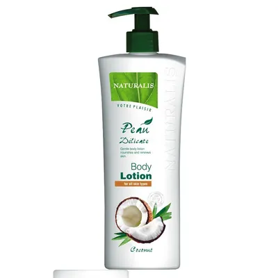 Naturalis Peau Delicate, Body Lotion (Mleczko do ciała z olejkiem kokosowym)