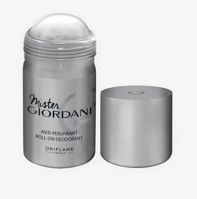 Oriflame Mister Giordani, Antiperspirant Roll-on (Antyperspiracyjny dezodorant w kulce)