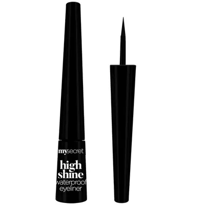 My Secret High Shine, Waterproof Eyeliner (Wodoodporny eyeliner o wysokim połysku)