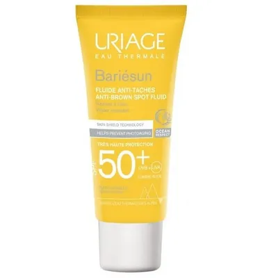 Uriage Bariersun, Anti-Brown Spot Fluid SPF50+ (Fluid przeciw przebarwieniom)