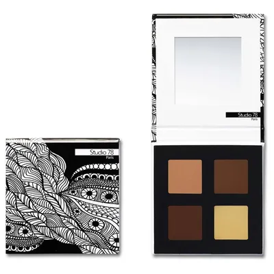 Studio78 Paris Stay Wild, Palette Sourcils [Eyebrow Palette] (Paleta do makijażu brwi)
