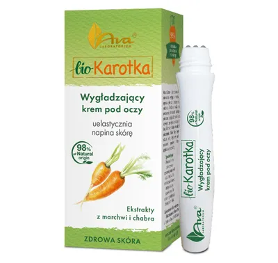 Laboratorium Kosmetyczne AVA Bio Karotka, Wygładzający krem  pod oczy