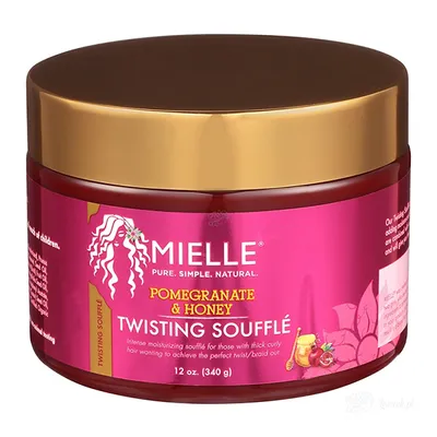 Mielle Pomegranate & Honey Twisting Souffle (Lekki krem do stylizacji włosów kręconych `Miód i granat`)