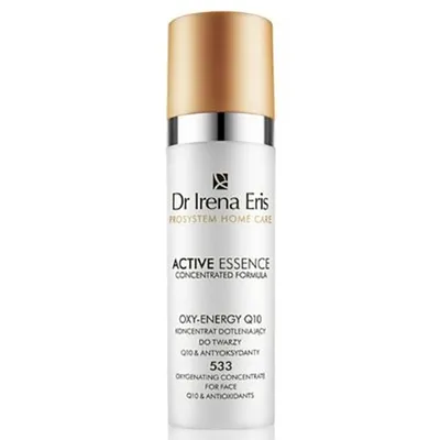 Dr Irena Eris Prosystem Home Care,Active Essence Concentrated Formula OXY-Energy Q10 Oxygenating Concentrate For Face Q10 & Antioxidants (Koncentrat dotleniający do twarzy `Q10 & antyoksydanty`)