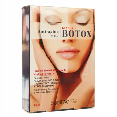 Sunew Med +, Ginseng Botox Anti-aging Mask (Maska przeciwzmarszczkowa)