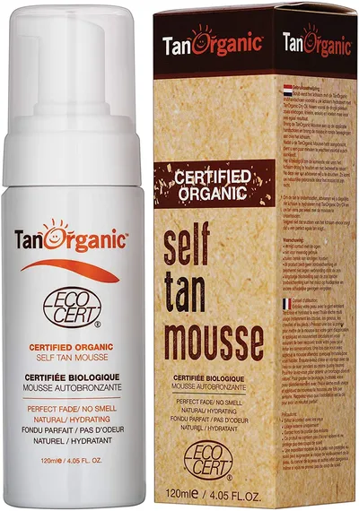 Tan Organic Self Tan Mousse (Samoopalająca pianka do ciała)