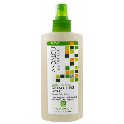 Andalou Naturals Exotic Marula Oil Silky Smooth Detangling Spray (Odżywka w sprayu ułatwiająca rozczesywanie)
