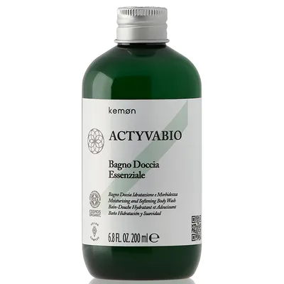 Kemon Activa Bio, Bagno Doccia Essenziale (Nawilżająco - zmiękczający żel do mycia ciała)