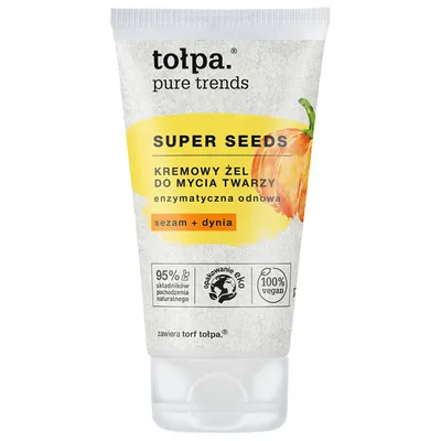 Tołpa Pure Trends, Super Seeds, Kremowy żel do mycia twarzy
