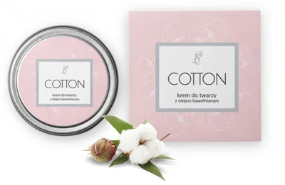 Scandia Cosmetics Cotton, Krem do twarzy 24 h nawilżenia z dodatkiem oleju bawełnianego