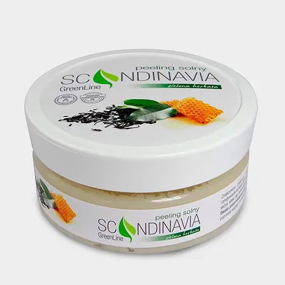 Scandinavia Green Line, Peeling solny `Zielona herbata`