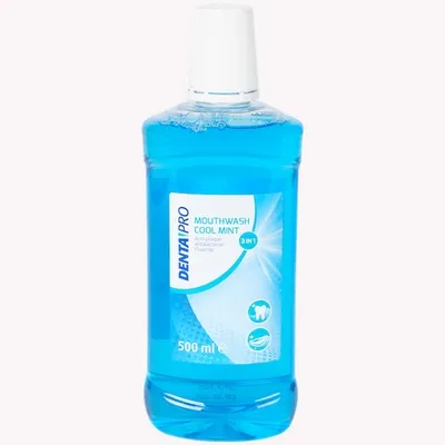 Action DentaPro Mouthwash Cool Mint 3 in 1 (Płyn do płukania jamy ustnej `Orzeźwiająca mięta`)