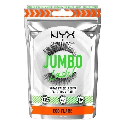 NYX Professional Makeup Jumbo Lash!, Vegan False Lashes Ego Flare (Sztuczne rzęsy na pasku)