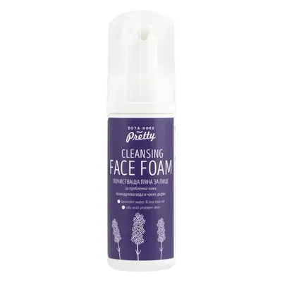 Zoya Goes Pretty Lavender & Tea Tree, Cleansing Face Foam (Lawenda i drzewo herbaciane, Pianka do mycia twarzy)