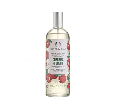 The Body Shop Cherries & Cheer, Body & Space Mist (Zapachowa mgiełka do ciała)