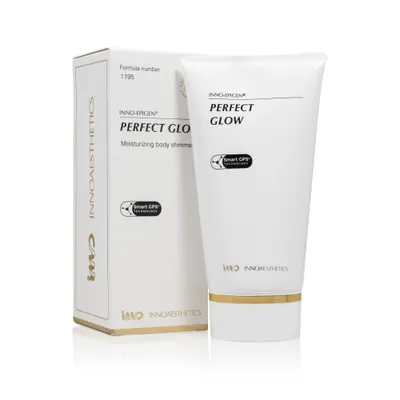 Innoaesthetics Inno-Epigen, Perfect Glow, Moisturizing Body Shimmer (Naturalny efekt glow, Rozświetlający balsam do ciała)