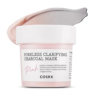 Cosrx Poreless Clarifying Charcoal Mask Pink (Różowa maseczka węglowa)