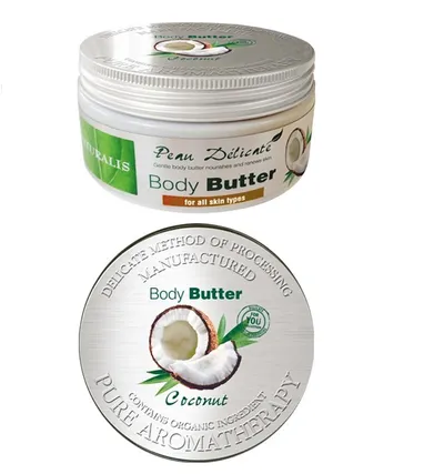Naturalis Peau Delicate, Coconut Body Butter (Masło do ciała z olejkiem kokosowym)