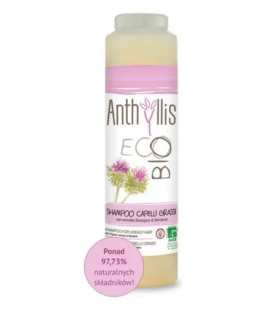 Anthyllis Eco Bio, Shampoo Capelli Grassi (Szampon do włosów tłustych, przetłuszczających się i z łupieżem)