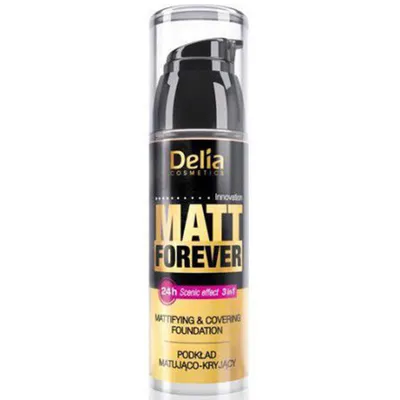 Delia Matt Forever (Podkład matująco - kryjący)