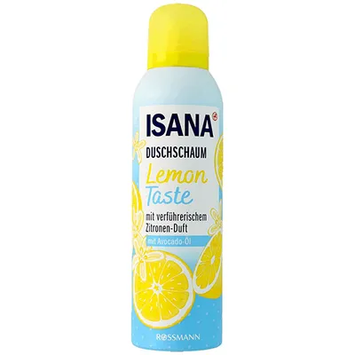 Isana Lemon Taste, Duschschaum (Pianka pod prysznic)