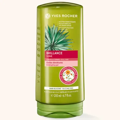 Yves Rocher Brillance, Apres-Shampooing [Gelle Demelante] (Odżywka przywracająca blask z wyciągiem z nagietka (nowa wersja))