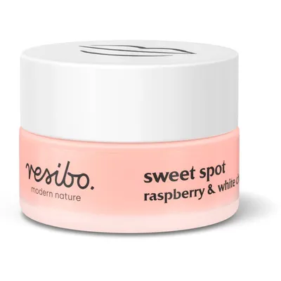 Resibo Sweet Spot, Raspberry & White Choco Regenerating Lip Scrub (Regenerujący peeling do ust `Malina i biała czekolada`)