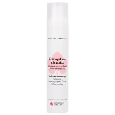 Biofficina Toscana Cremagel Viso alla Malva (Kremowy żel do twarzy z malwą)