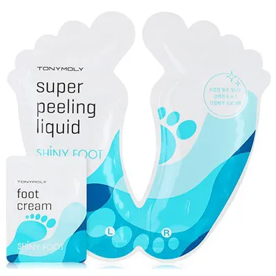 Tony Moly Shiny Foot, Super Peeling Liquid (Peeling do stóp)