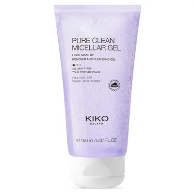 Kiko Milano Pure Clean Micellar Gel (Żel micelarny do demakijażu i oczyszczania twarzy, okolic oczu i ust)