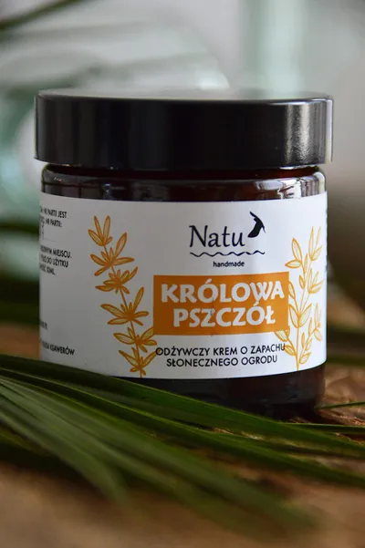 Natu Handmade Odżywczy krem o zapachu słonecznego ogrodu `Królowa pszczół`