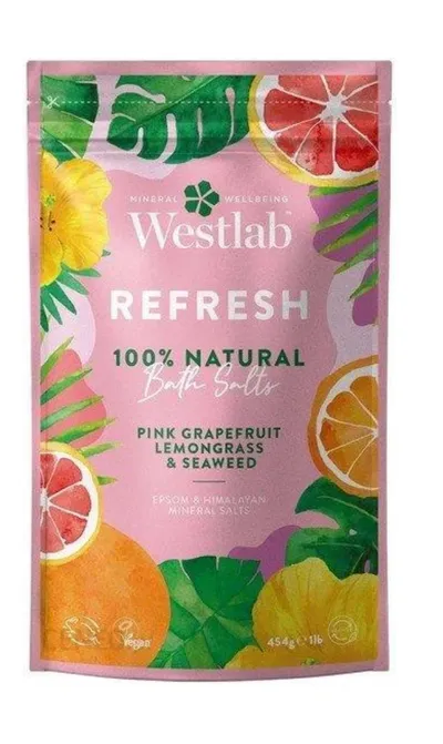 Westlab Refresh, Natural Bath Salt (Refresh, Naturalna sól do kąpieli)