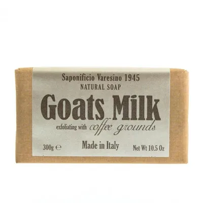 Saponificio Varesino Goats Milk Soap (Mydło peelingujące `Kozie mleko i kawa Arabica`)