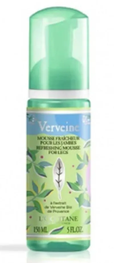 L'Occitane Verveine Mousse Fraicheur Pur Les Jambes (Chłodząca pianka do nóg `Werbena`)