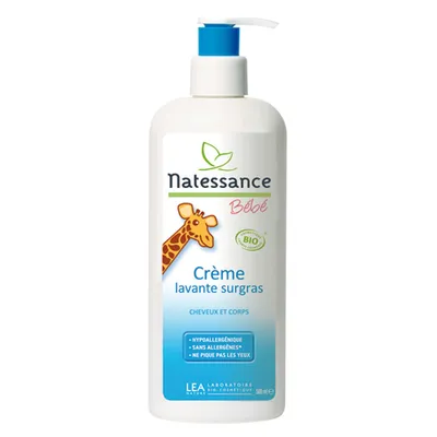 Natessance Creme Lavante Surgras (Natłuszczająca emulsja do mycia)