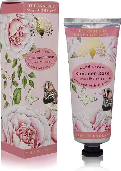 The English Soap Company Kew Royal Botanics Garden, Summer Rose Hand Cream (Krem do rąk `Róża`)