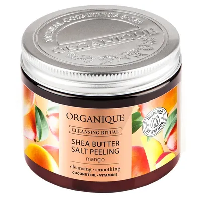 Organique Cleansing Ritual, Shea Butter Salt Peeling (Peeling solny z masłem Shea (różne rodzaje))