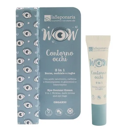 La Saponaria Crema Contorno Occhi 3 in 1 (Krem pod oczy 3w1)
