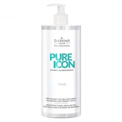 Farmona System Professional Pure Icon, Multifunctional Micellar Gel For Facial And Eye Make- up Removal (Multifunkcyjny żel micelarny do demakijażu twarzy i oczu)